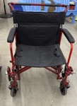 Drive Heavy Duty Bariatric Aluminum Transport Chair - 22 Inch Width Seat. Fixed Price $350.00.