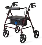 Guardian Medline Bariatric Rollator Walker W/wide Seat Foldable Heavyduty 500LB. Fixed Price $119.00.