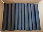 Bulk Lot 80 Rod Building Wrapping Black Foam Grips 12" Long 5/8" Id 1.25". Fixed Price $40.00.