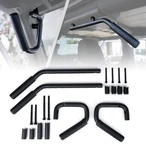 Xprite Black Aluminum Front & Rear Steel Grab Bar Handle Kit For 2007-2018 Je.... Fixed Price $45.99.