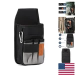 Lightweight 5 Pocket Nylon Tool Pouch With Belt Clip - Perfect For Home Projects. Fixed Price $39.96.
