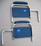 Medline Excel Extra Wide Wheelchair MDS806950EA- Armrests (some Bruises On Pads). Fixed Price $45.00.