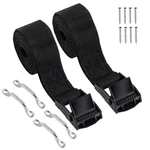 2 Pack 1 Inch 4FT Battery Tie Down Straps W/ Cam Buckle For Cooler Box. Fixed Price $14.79.