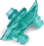 Medical-grade Silicone Teal Nasal Dock And Nose Pillow Set For Optimal Hygiene. Fixed Price $20.99.