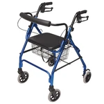 Lumex Walkabout Lite 14.5 Lb Rollator With Seat For Seniors - Blue. Fixed Price $189.99.