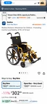 *new Box* Medline Excel Kidz 14 Pediatric Wheelchair. Fixed Price $175.00.