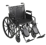 Elderly Care Transport Wheelchair - Drive Medical 20 Full Reclining. Fixed Price $299.99.