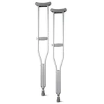 Aluminum Crutches 300 Lb Capacity Walking Aid 5 2 10 Medline Kids Adults Seniors. Fixed Price $59.99.