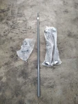 Drive Medical 13033SV Roll Around Removable Top Pole, 2 Hook Silver. Fixed Price $43.00.