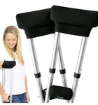 Vive Premium Crutch Pads & Hand Grips - Comfortable, Breathable, Machine. Fixed Price $15.99.