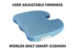 Smart Seat Cushion Self Inflating User Adjustable Comfort Never Bottoms Out. Fixed Price $79.75.
