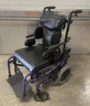 Invacare Solara 3G Purple Tilt Space Manual Wheelchair Pediatric Youth. Fixed Price $799.99.