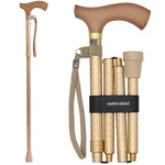 Switch Sticks Folding Walking Cane Count (pack Of 1), Engraved Pearl Gold. Fixed Price $43.15.