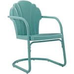 Crosley Furniture Tulip Metal Patio Chair In Blue (set Of 2). Fixed Price $187.99.