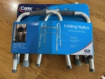 Carex Folding, Portable Medical Walker With Adjustable Height-brand New+bonus!. Fixed Price $37.95.