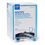 Medline Dentips Disposable Oral Swabsticks, Adult Untreated, Blue, 500 Count. Fixed Price $93.61.