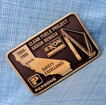 Exxon Benicia Ca Parsons Belt Buckle Clean Fuels Proj Vtg 90S Anacortes .TAZ803. Fixed Price $49.99.