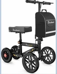 Blessreach Deluxe All Terrain Knee Scooter Walker Steerable Black. Fixed Price $79.68.