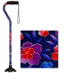 Nova Joy Designer Offset Quad Cane For Seniors - Unisex Adjustable Lightweigh.... Fixed Price $44.17.