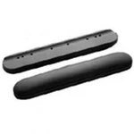 Full Length 14" Black Vinyl Padded Wheelchair Arm Rest Pair. Fixed Price $15.85.