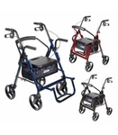 Drive Duet Rollator Walker Transport 2 1 Combination Wheelchair New. Fixed Price $240.00.