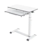 Ethu Overbed Table With Wheels Medical Drawer Hospital W.... Fixed Price $235.76.