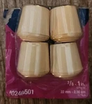 Waxman Soft Touch Rubber Chair Tips 4PC. White, 7/8 - Inch, 1595L. Fixed Price $10.50.
