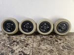 Used Invacare Pronto M51 Power Wheelchair 6X2 Caster Assembly Set Of 4. Fixed Price $64.95.