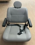 Pride Jazzy Gt Elite Deluxe Captain Chair Folding W/ Armrests Seatbelt. Fixed Price $274.99.