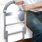 Lunderg Bed Assist Rail For Seniors With Motion-activated Light & 13", Grey. Fixed Price $89.99.