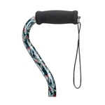 Drive Medical Leafy Green Pine Red Berries Offset Handle Adjustable Shaft Cane. Fixed Price $24.99.