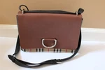 Burberry Nova Check Ring Brown Plaid Shoulder Crossbody Bag. Fixed Price $363.99.