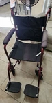 Medline Lightweight Foldable Transport Wheelchair With Handbrakes 12-INCH. Fixed Price $80.00.