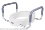 Carex Raised Toilet Seat With Handles - Round Or Elogated. Fixed Price $93.98.