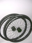 1PR New 24 540 Sun 36 Spoked Wheelchair Black Anno Handrim Primo Sentinel. Fixed Price $299.00.