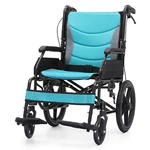 Lightweight Folding Transport Wheelchair W/ Solid & Handbrake. Fixed Price $131.99.