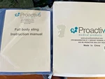 Proactive Medical Solid Full Body Sling X- Large For Patients Up To 600LBS New!. Fixed Price $32.00.
