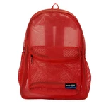 Niceandgreat Heavy Duty Classic Student Mesh Backpack Padded Straps Red. Fixed Price $41.00.
