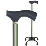 Switch Sticks Adjustable Quad Walking Cane With Comfortable Wood Handle.... Fixed Price $60.78.
