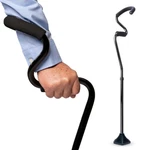 Strongarm Comfort Walking Cane W/ Self Standing Base Lightweight + Adjustable. Fixed Price $69.95.