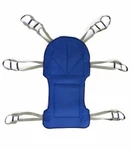 Medline MDS88200DSL Large Full-body Padded Fabric Sling, Blue New, Fast Shipping. Fixed Price $49.95.