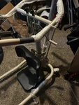 Invacare Get Up Hydraulic Stand Patient Lift With Sling. Fixed Price $700.00.