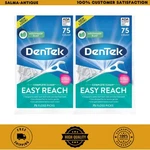Dentek Floss Picks Complete Clean Back Teeth 75 Count (2 Pack). Fixed Price $10.99.