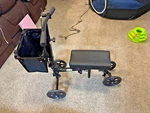 Steerable Knee Walker Deluxe Medical Scooter - Black. Fixed Price $67.99.