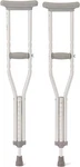 Medline Standard Steel Push-button Crutches. Fixed Price $15.00.