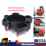 Heavy Duty Auto Drive Durable Bucket Dolly Mop Wash Drum Cart Rolling. Fixed Price $39.34.