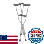 Cardinal Health CA901YTH Push Button Adjustable Aluminum Axillary Youth. Fixed Price $52.09.
