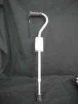 Carex Offset Designer Walking Cane, Purple With Rubber Boot. Fixed Price $9.99.