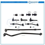 Suspension 11PC Front Tie Rods Ball Joints Sway Bars For 97-06 Jeep Wrangler Tj. Fixed Price $92.43.