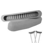 2 Pcs Underarm Replacement Padding For Walking Crutches Gray. Fixed Price $10.34.